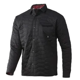 Volcanic Ash - Tarpon Quilt Nylon Shacket
