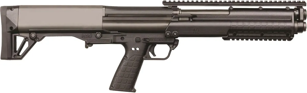 KSG 18.5" 14 Round 12 Gauge Pump Action Shotgun
