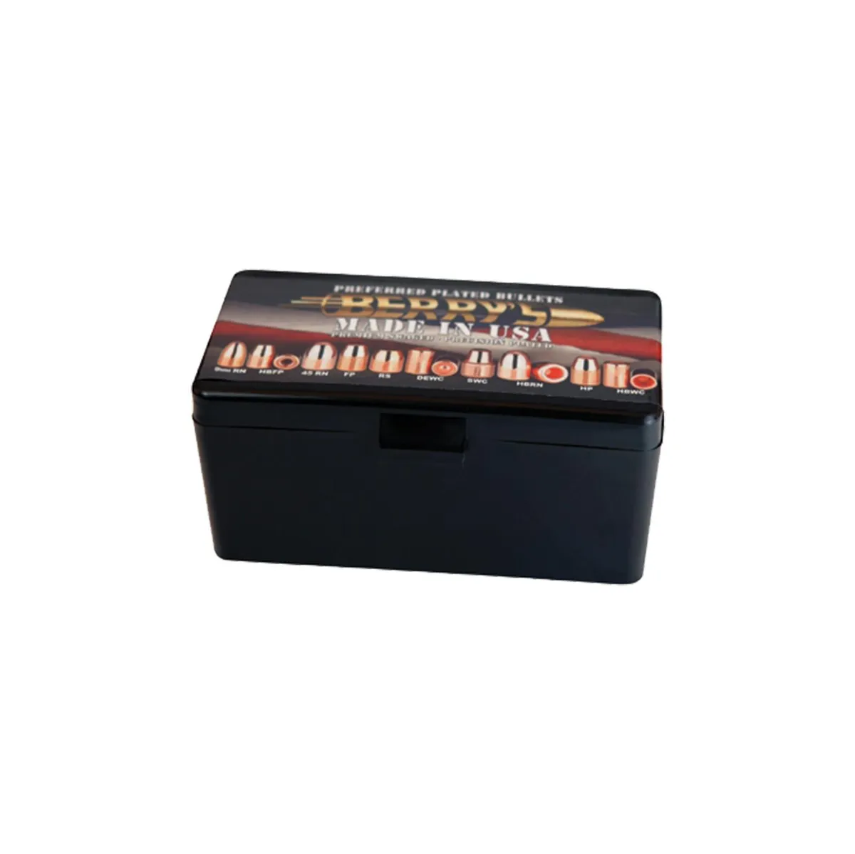 Preferred Plated Round Nose 230 gr 45 Caliber Pistol Bullets - 500 Round Box