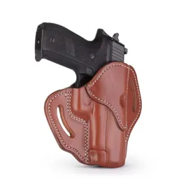 BH2.3 Open Top Multi-Fit Belt Holster - Right Hand - Classic Brown