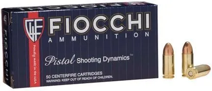 Range Dynamics Full Metal Jacket 115 gr 9mm Handgun Ammo - 50 Round Box
