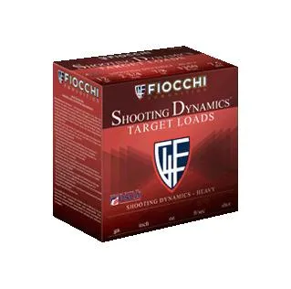 Shooting Dynamics Target Load #8 1 oz 1250 fps 12 Gauge Shotgun Ammo - 25 Round Box