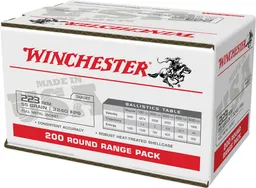 USA Lake City Full Metal Jacket 55 gr 223 Remington Rifle Ammo - 200 Round Box
