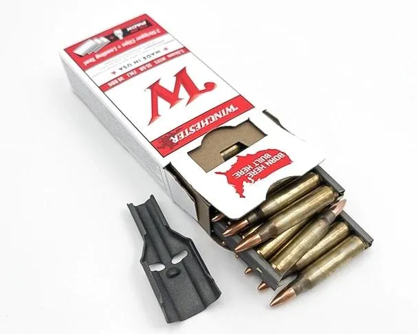 USA M193 Full Metal Jacket 55 gr 5.56 NATO Rifle Ammo - 30 Round