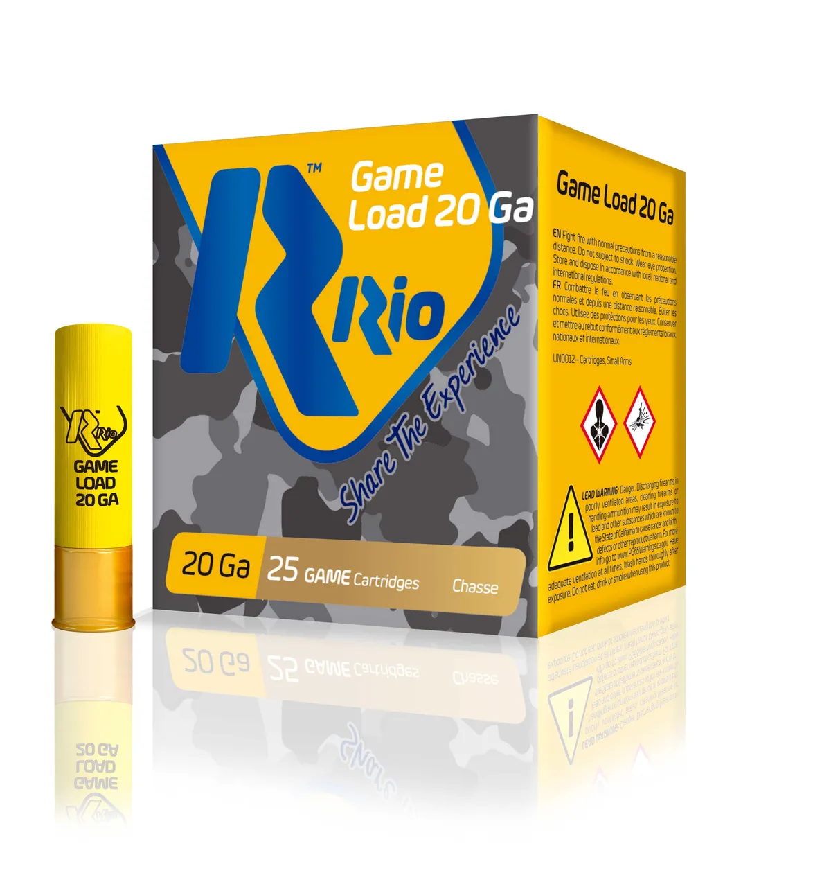 Field #7.5 2.75" 20 Gauge Shotgun Ammo - 25 Round Box