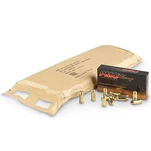 Bronze Full Metal Jacket 165 gr 40 S&W Handgun Ammo - 300 Round Box