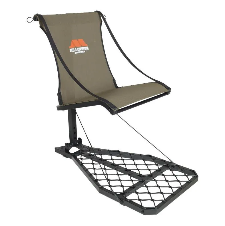 Ultralight Hang-On Tree Stand with Safe-Link Safety Line