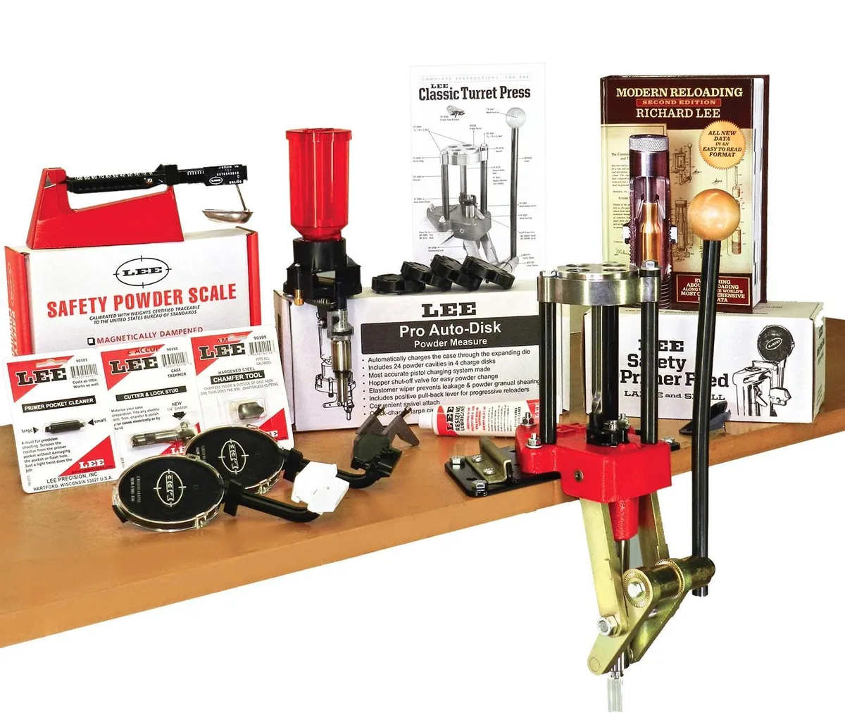 Classic 4 Hole Turret Press Kit