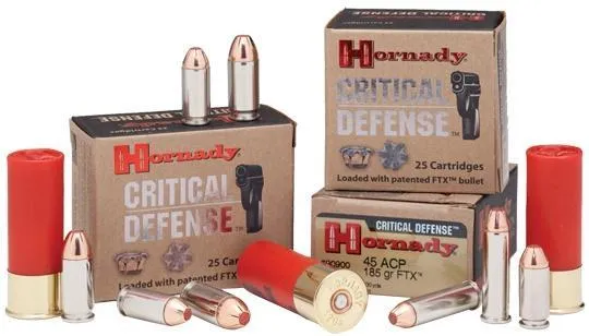 Critical Defense  FTX 125 gr 357 Magnum Handgun Ammo - 25 Round Box