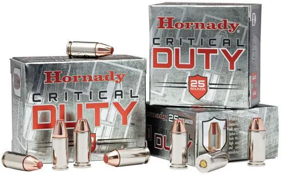 Critical Duty FlexLock 135 gr 9mm Handgun Ammo - 25 Round Box
