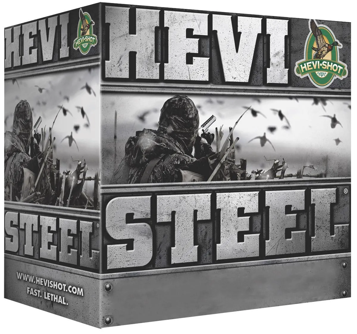 HEVI-Steel #1 2-3/4" 12 Gauge Shotgun Ammo - 25 Round Box