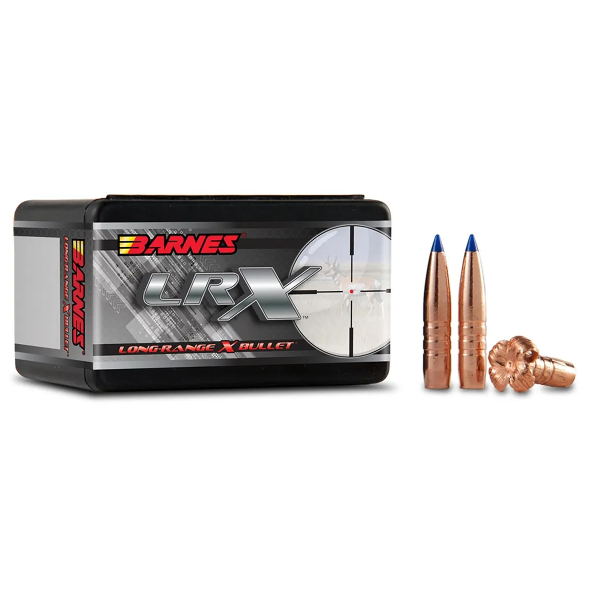 Long Range LRX Boat Tail 175 gr 30 Caliber Reloading Bullets - 50 Round Box