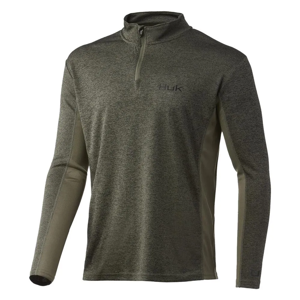 Heather Moss - Coldfront 1/4 Zip Long-Sleeved Shirt