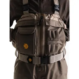 Alpha Agility Select 1600G Thinsulate Ultra Zip Waders - Brown