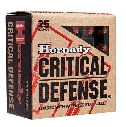Critical Defense FTX 90 gr 380 ACP Handgun Ammo - 25 Round Box
