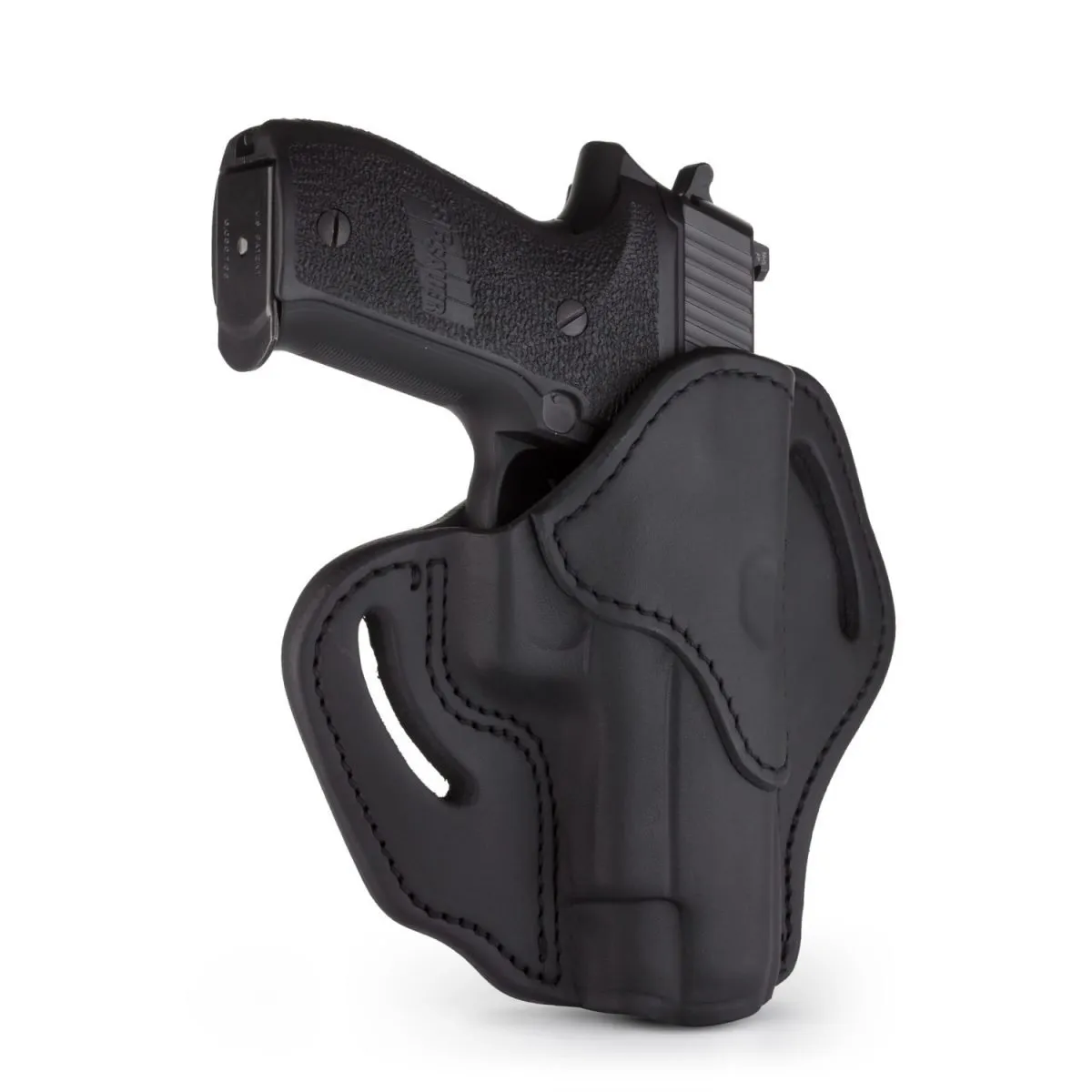 BH2.3 Open Top Multi-Fit Belt Holster - Right Hand - Stealth Black