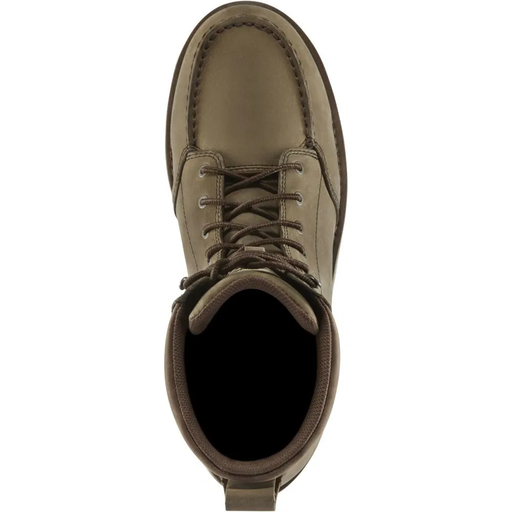 Cedar River 8 Inch Moc Toe Hunting Boots - Timberwolf