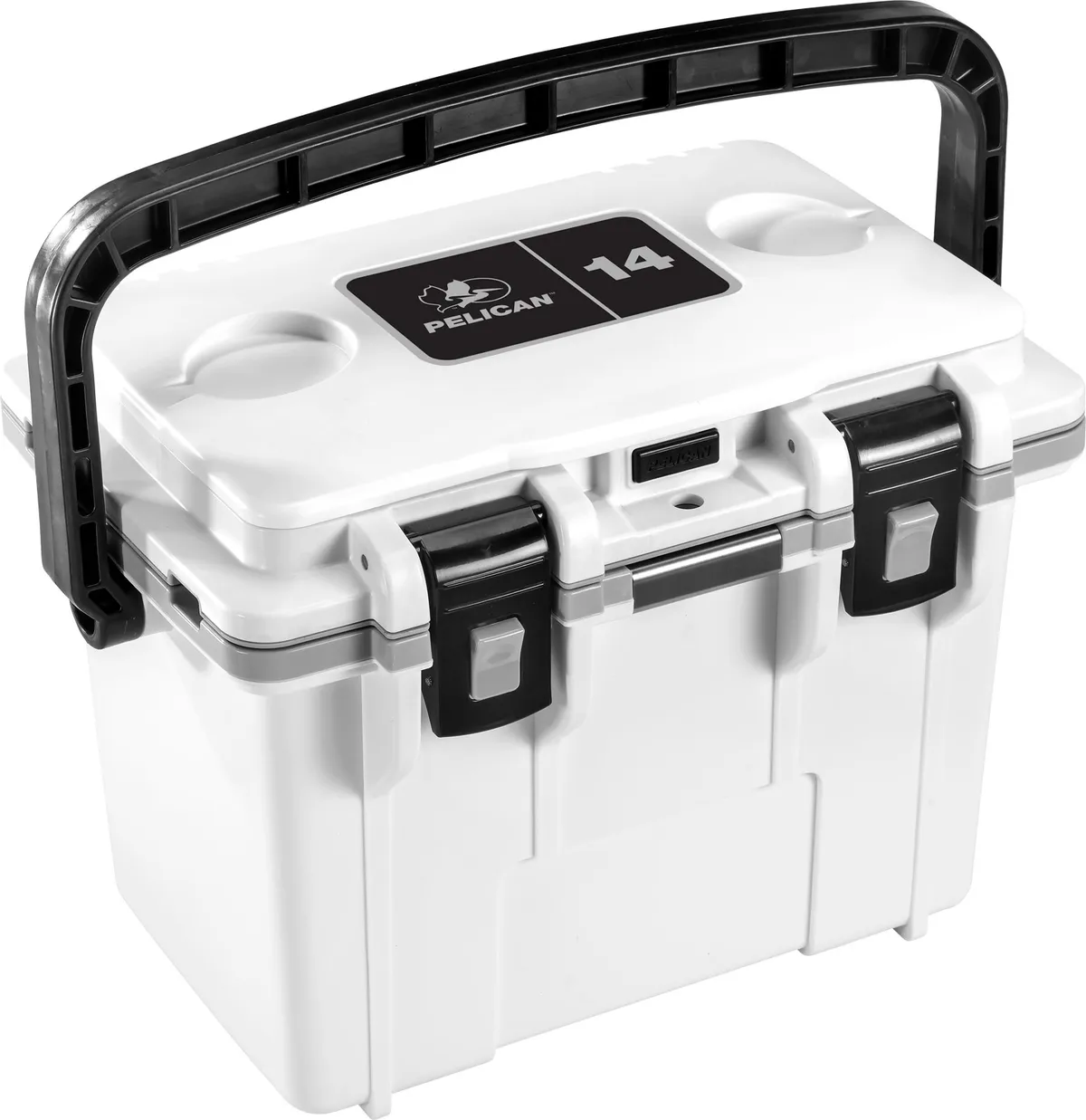 14 Quart Personal Cooler - White/Gray
