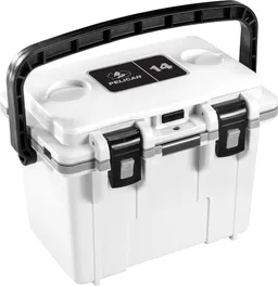 14 Quart Personal Cooler - White/Gray