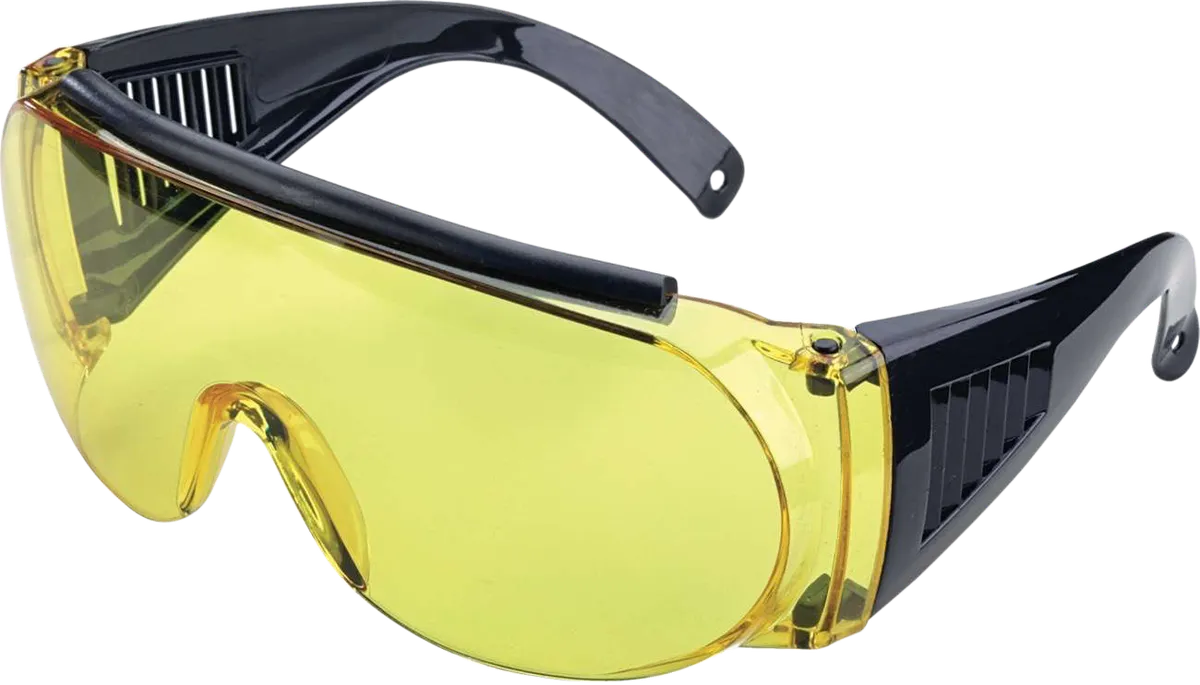 Shooting & Safety Fit Over Glasses - Yellow