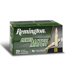 Premier Match Hollow Point Boat Tail 77 gr 223 Remington Rifle Ammo - 20 Round Box