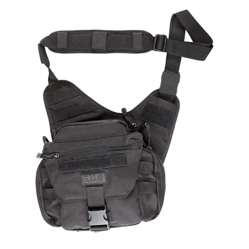Push Pack Shoulder Bag - Black