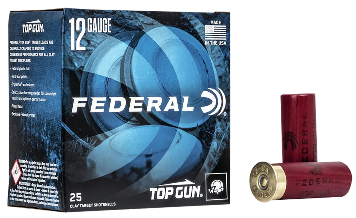 Top Gun #8 2-3/4" 1145 fps 12 Gauge Shotgun Ammo - 25 Round Box