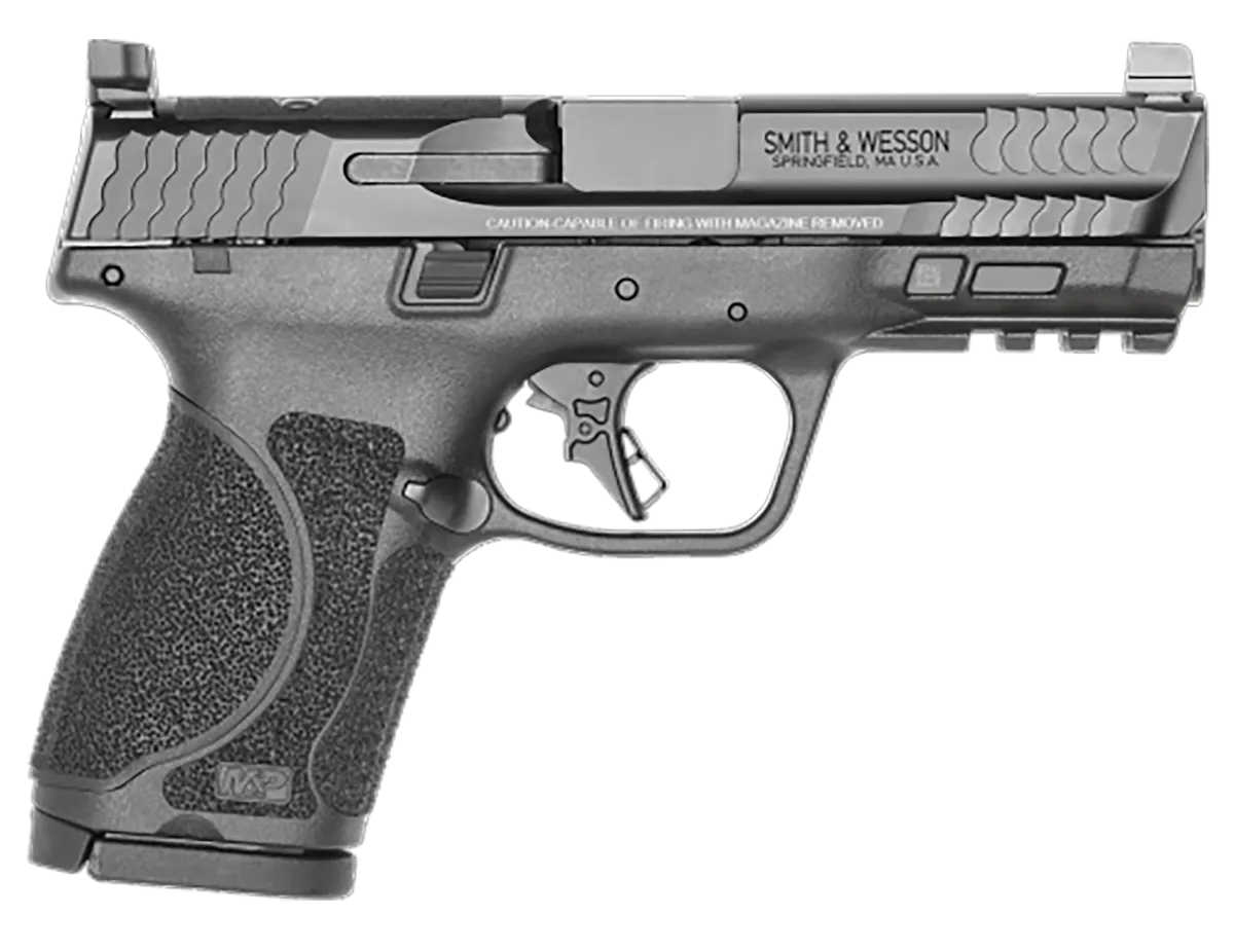 M&P 2.0 Compact 4" 15 Round 9mm Luger Pistol - Black