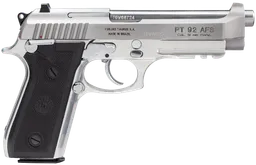 92 5" 17 Round 9mm Luger Pistol - Stainless/Black