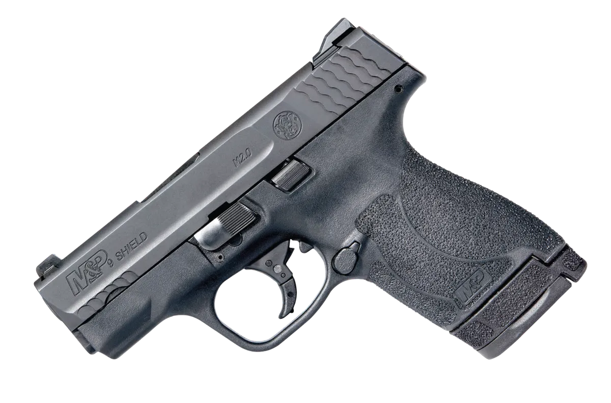 M&P Shield M2.0 3.10" 7/8 Round 9mm Luger Pistol - Black - No Manual Safety