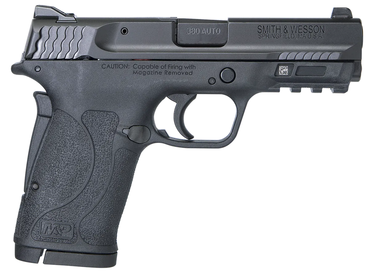 M&P Shield EZ 3.67" 8 Round 380 ACP Pistol - Black