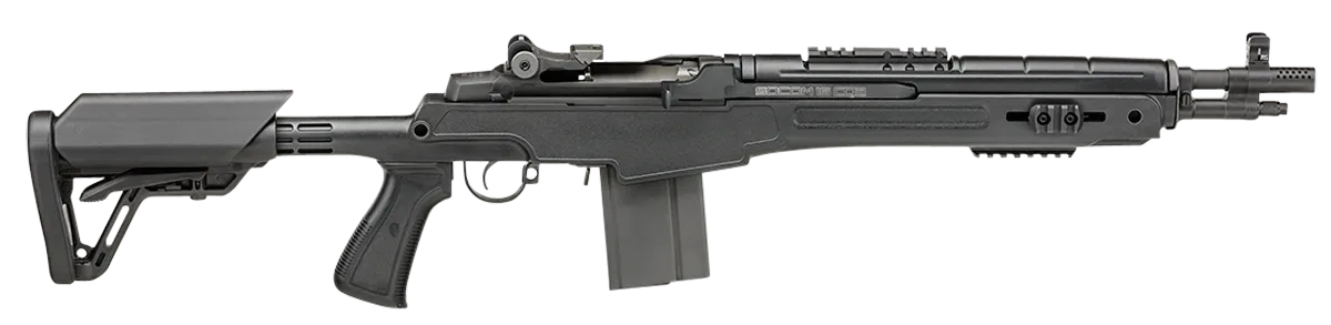 M1A SOCOM 16 CQB 16.25" 10 Round 7.62x51mm NATO AK Semi Auto Rifle - Black
