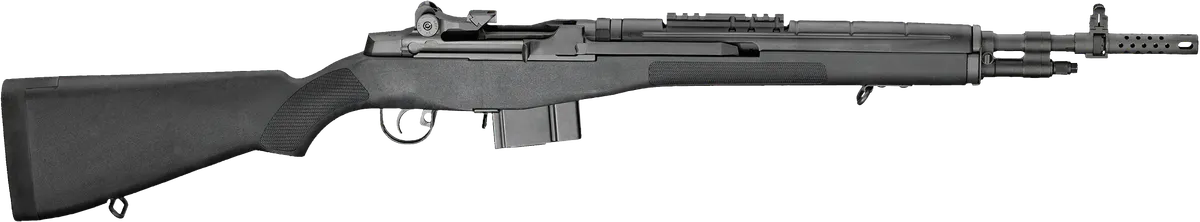 M1A Scout Squad 18" 10 Round 308 Winchester Semi Auto Rifle - Black
