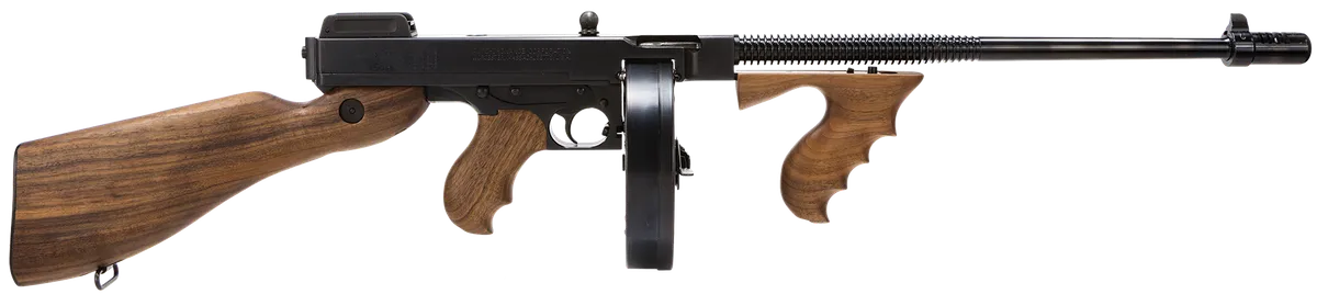 Thompson 1927A-1 16.50" 20/50 Round 45 ACP Semi Auto Rifle - American Walnut