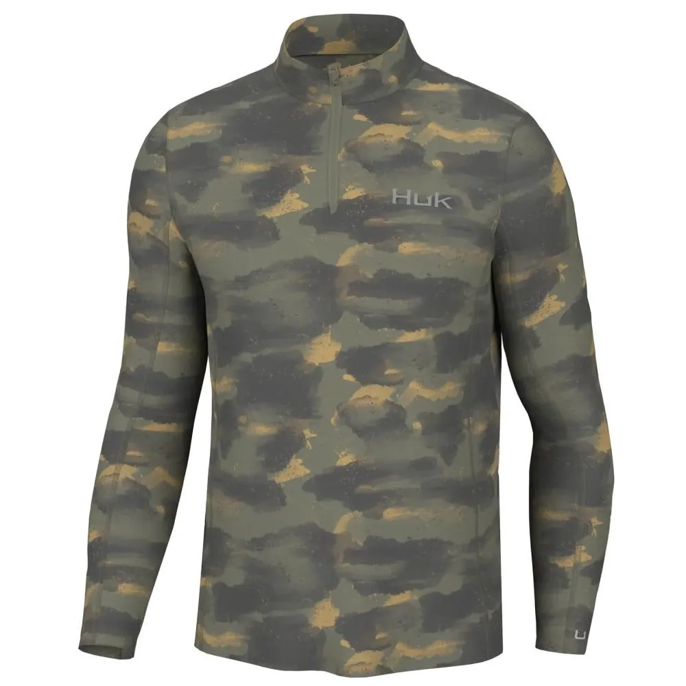 Moss - Camden Coldfront 1/4 Zip Long-Sleeved Shirt