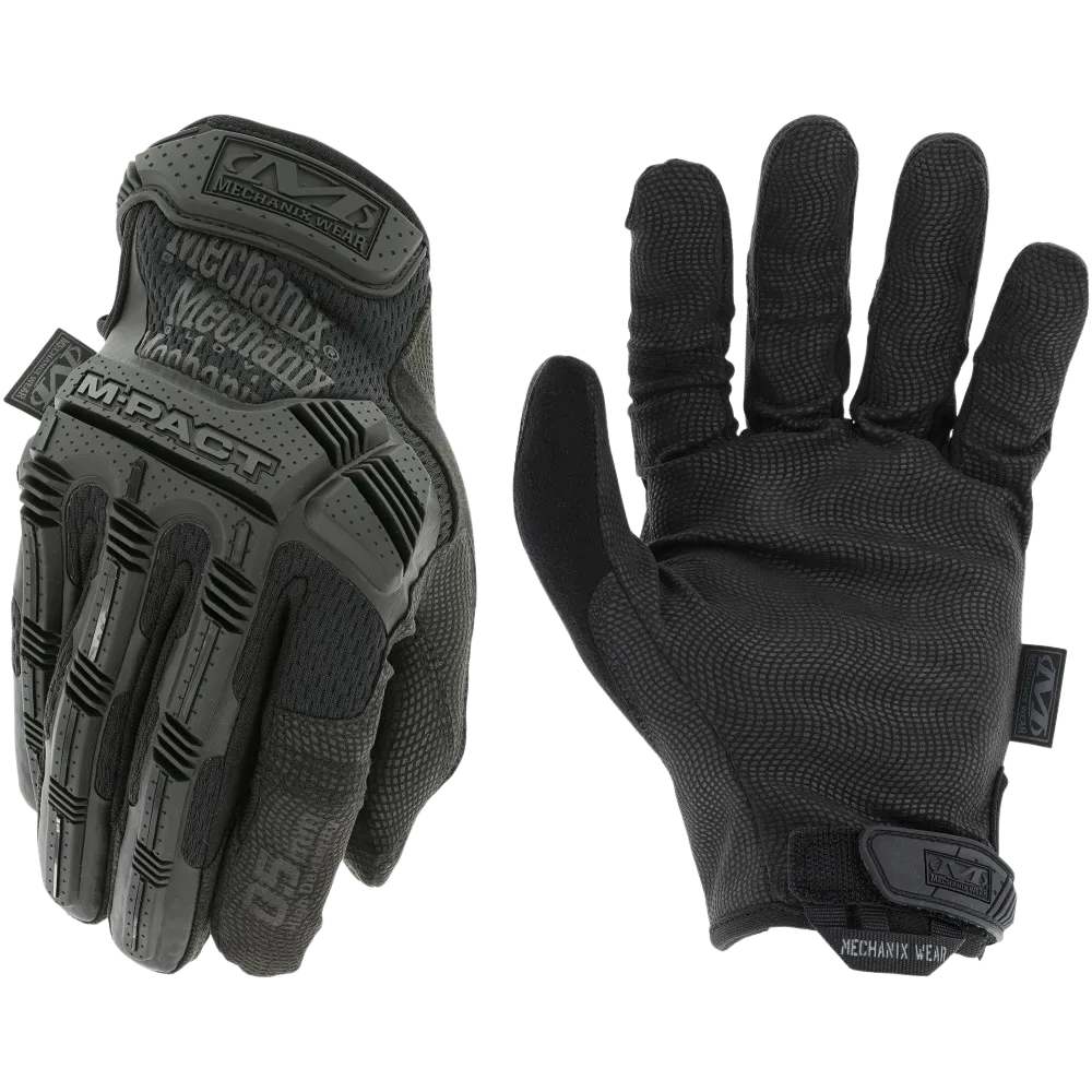 M-Pact Velcro Closure Suede Touchscreen Gloves