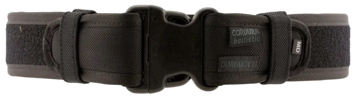 Ergonomic 2.25" Wide Buckle Closure Duty Belt