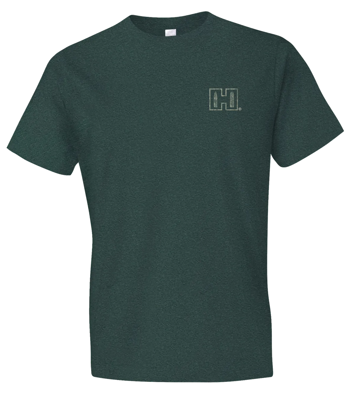 Double Rocker Cotton Blend Short-Sleeved Semi-Fitted T-Shirt