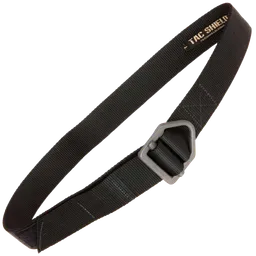 Tactical 1.75" Wide Buckle Closure Webbing Riggers Belt - Black