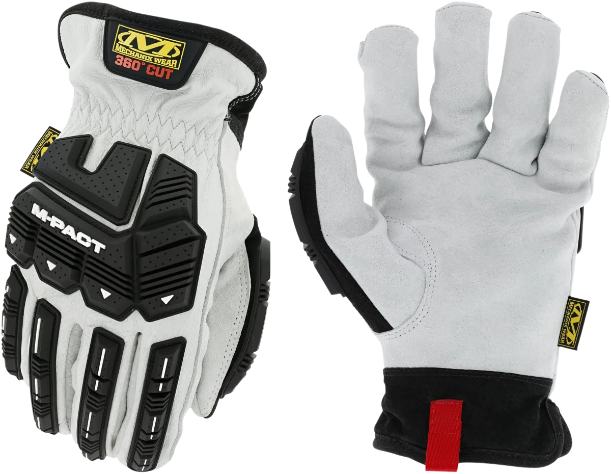 M-Pact HD Driver F8-360 Elastic Closure DuraHide Leather Gloves