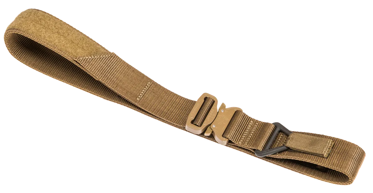 Cobra 1.75" Wide Buckle Closure Webbing Riggers Belt - Coyote