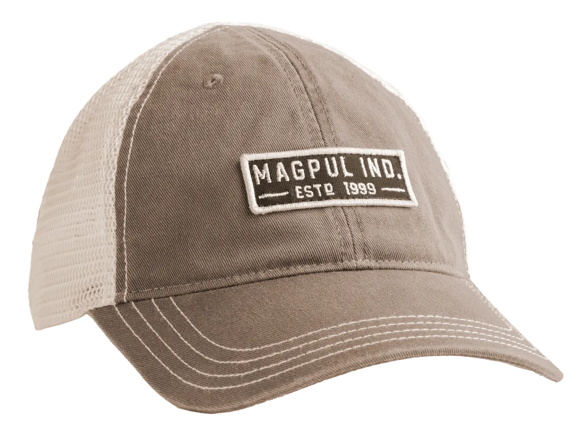 Driftwood - Established Garment Embroidered Patch Adjustable Snapback Trucker Hat