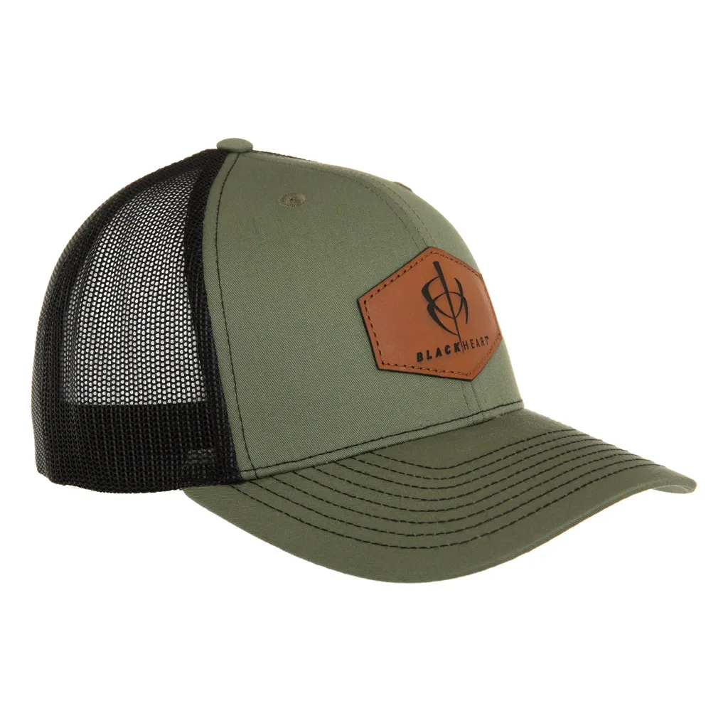 Patch Logo Hat - Green/Black