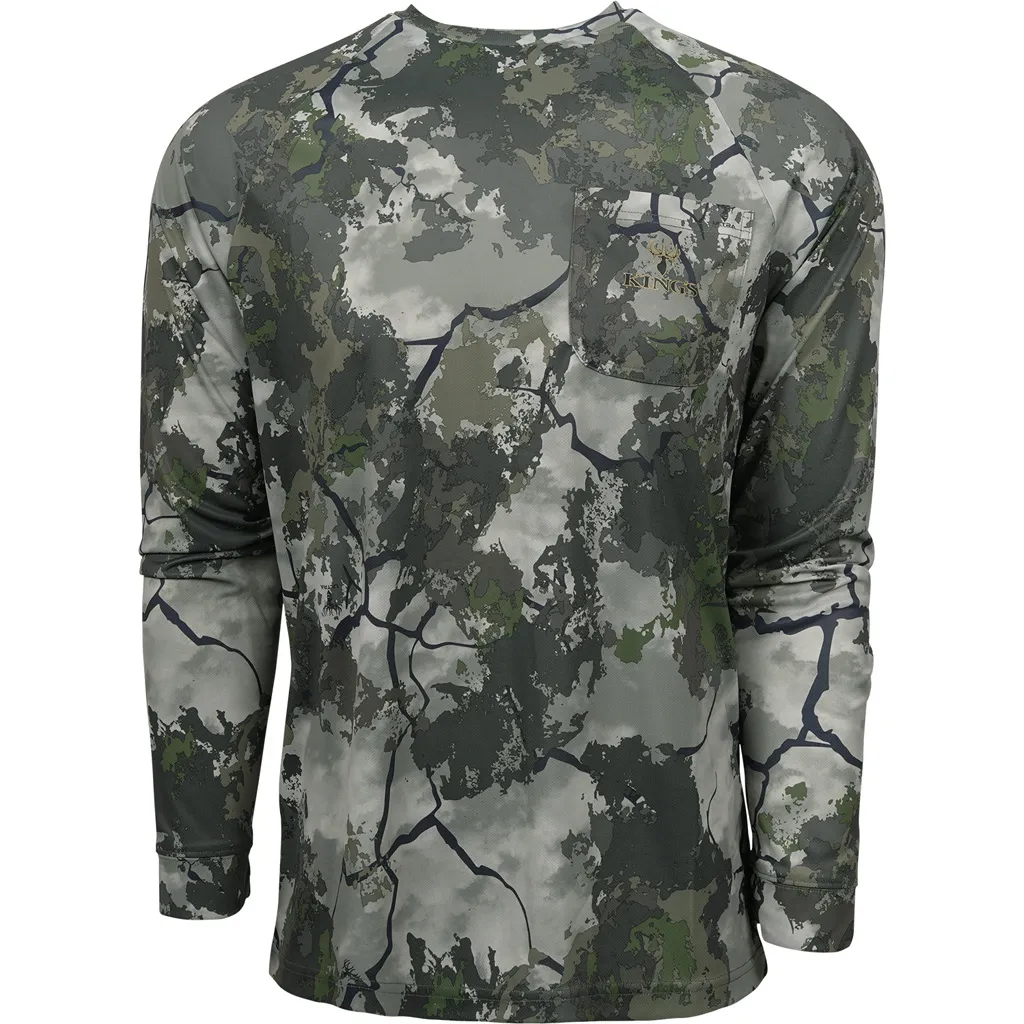 Men's Hunter Quick Dry Long Sleeve Tee - KC Ultra