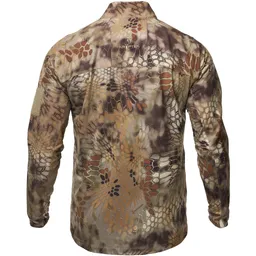 Men's Valhalla Long Sleeve Zip Shirt - Highlander