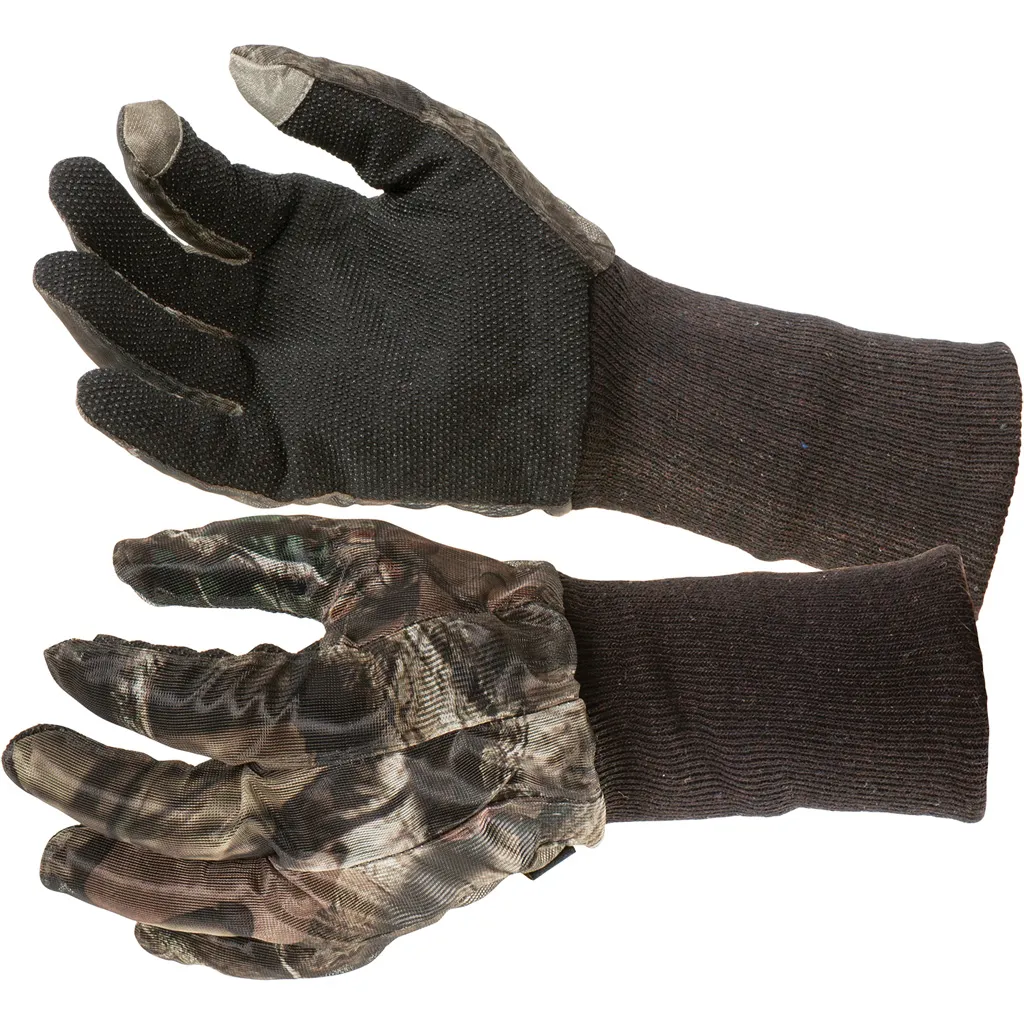 Vanish Camo Mesh Hunting Gloves - Mossy Oak Break-Up Country