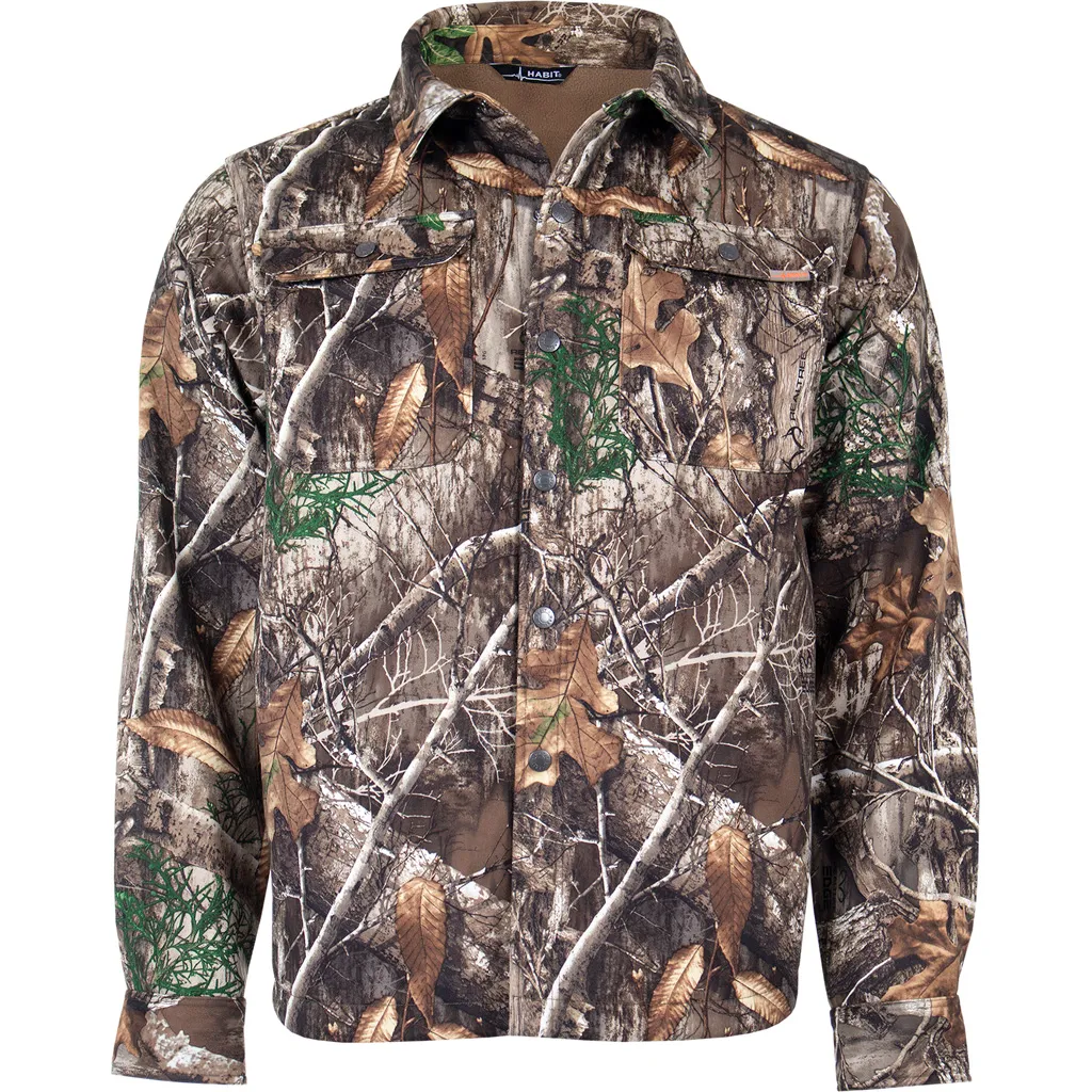 Men's Bowslayer Fleece Shirt Jacket - RealTree Edge
