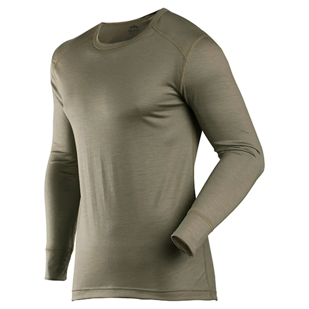 Men's Classic Merino Crew Base Layer Top - Commando