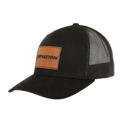 Patch Logo Hat - Black/Orange