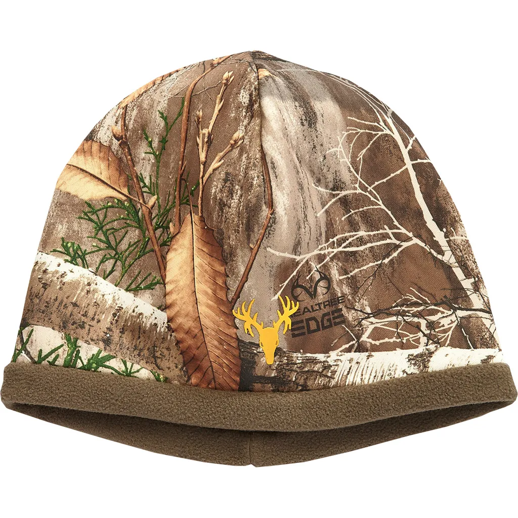 Mustang Performance Fleece Hunting Beanie - RealTree Edge